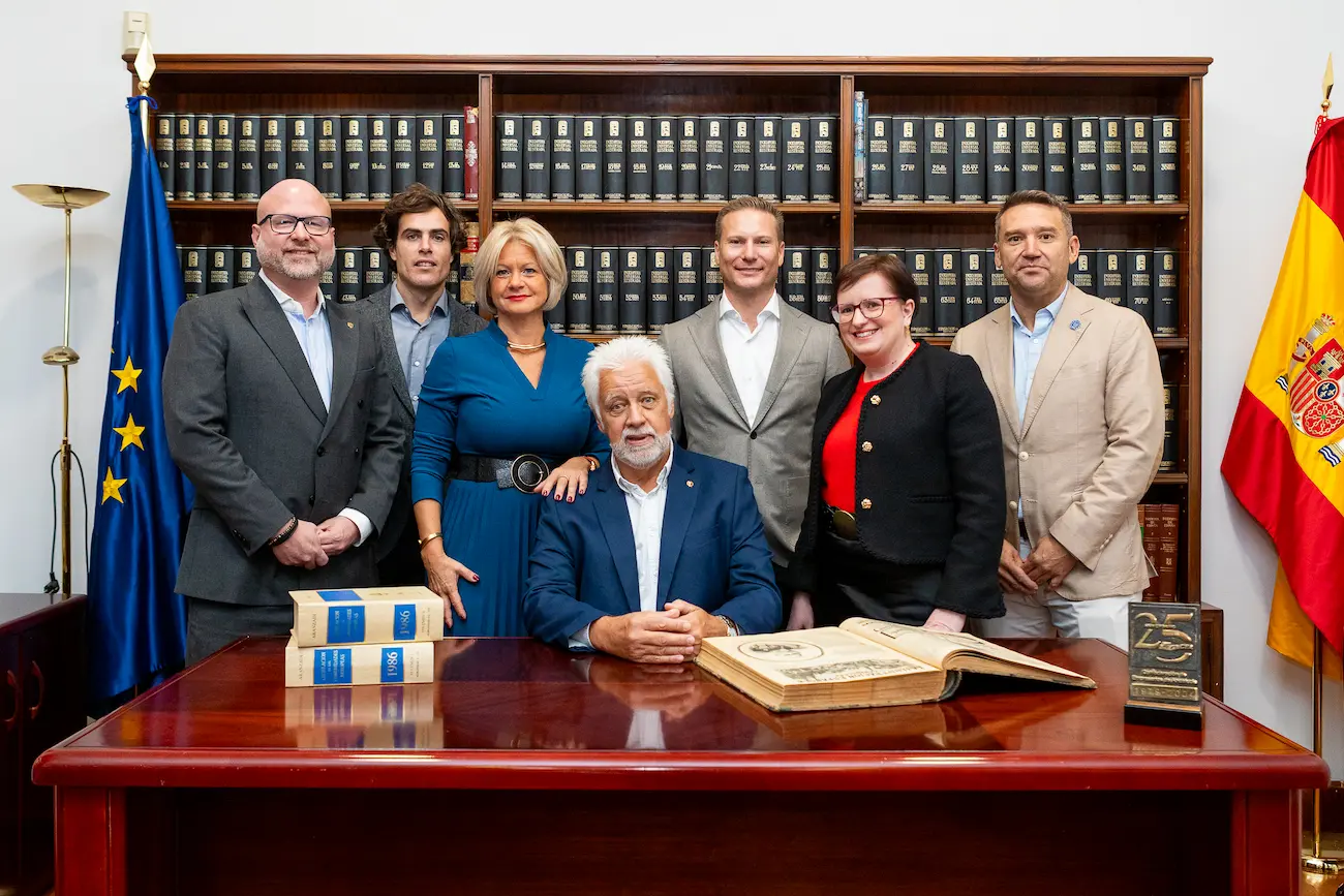 Equipo directivo de GIPE y representantes de CEPI reunidos en encuentro internacional de profesionales inmobiliarios Costa del Sol 2026